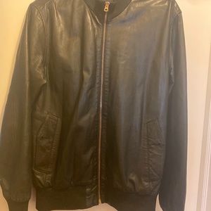 Paul smith leather jacket
